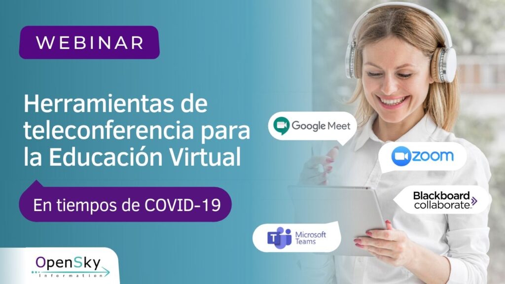 Este espacio fue pensado para todas las instituciones educativas, maestros y maestras que estarían dictando sus clases de manera remota o virtual por la emergencia sanitaria generada por el COVID-19.